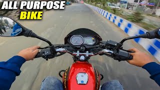 2024 Bajaj Platina 110 ABS 5 Gear Ride Review  Most Advance Bike in 110cc Segment [upl. by Etnovahs]