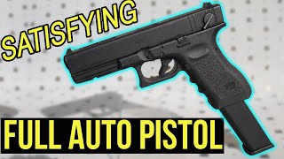 Novritsch Ssp18 Gas Blowback Pistol Review FULL AUTO [upl. by Cnut]