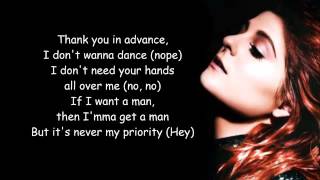 No  Meghan Trainor  Lyrics [upl. by Trojan815]