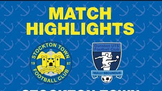 HIGHLIGHTS  Stockton Town 44 Dunston 53p [upl. by Bowne327]