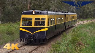 280hp Walker at the Daylesford Spa Country Railway Australian Trains in 4K [upl. by Janifer]