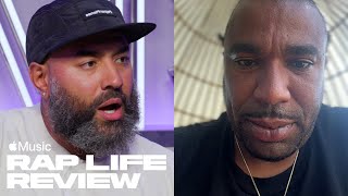 NORE on Kanye Wests Drink Champs Interview  Rap Life Review [upl. by Llehcal802]