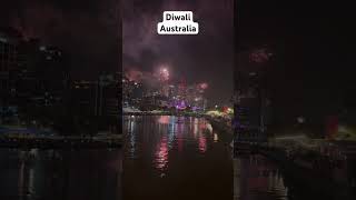 Diwali Celebration In Australia  Fireworks  Crackers  Deepawali  Melbourne  Sydney [upl. by Aihsekat]