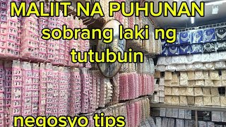 NEGOSYO TIPSGANTO GINAGAWA KO SA MGA EARRINGSMALIIT NA PUHUNAN PERO SOBRANG LAKI NG TUBO [upl. by Ainolopa886]