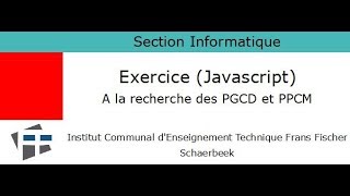 A la recherche des PGCD et PPCM [upl. by Emmaline]