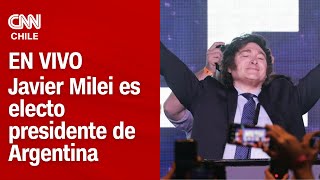 JAVIER MILEI es el NUEVO PRESIDENTE DE ARGENTINA  Cobertura Especial Balotaje 2023 [upl. by Ellainad894]