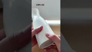 Quick Fix From Broken Vase to Beautiful Decor 🛠️✨ diy diyrepair homedecor [upl. by Oremar418]