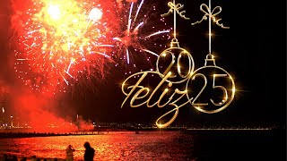 FELIZ AÑO 2025  MENSAJE DE FELICITACIONES PARA DESEAR FELIZ AÑO NUEVO 2025 [upl. by Adnahsam]