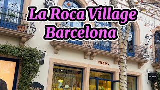 La Roca Village Outlet walking tour  Barcelona Shopping Center  And we saw Technical Guruji [upl. by Nanoc]