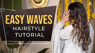 Easy Waves Hairstyle Tutorial [upl. by Quartas]