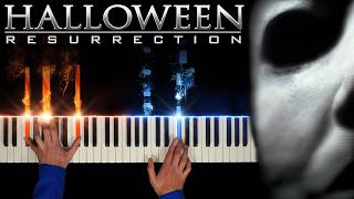 Michael Myers Theme Song  Halloween Resurrection Piano Version [upl. by Tibbetts]