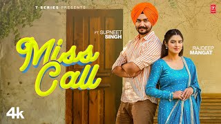 Miss Call Official Video  Rajdeep Mangat  Latest Punjabi Songs 2023  TSeries [upl. by Dahc]