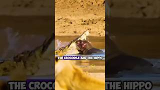 Crocodile vs Hippo Fights in the Wild Rare Encounters [upl. by Newberry575]