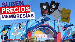 Six Flags México SUBE los PRECIOS de sus MEMBRESÍAS [upl. by Kemeny]