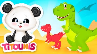 🦖💚 Learn about dinosaurs with this song by Titounis [upl. by Kerad]