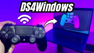 DS4Windows Connect a PS4 Controller to PC 2024 [upl. by Airotnes]