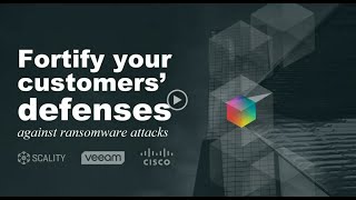 Webinar Fortify your customers defenses against ransomware attacks [upl. by Kenway343]