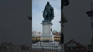 🇳🇱 Statue Michiel de Ruyter Vlissingen Netherlands TravelwithHugoF statue vlissingen [upl. by Gert]