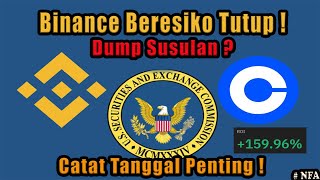 🚨Binance Terancam di Tutup Coin Ini Akan di Delist Analisis Market Crypto Hari Ini  ADA SOL MATIC [upl. by Towne]