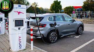 Charging the BMW iX1 xDrive 30 at Ionity from 784 [upl. by Bauer848]