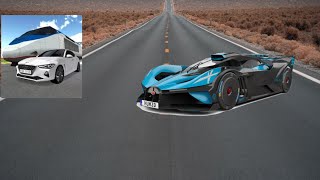 Bugatti Bolide Top Speed In Driving Class 3D [upl. by Pubilis685]