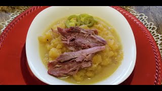 How to make rutabaga with smoke turkey legCooking with Love with Mary [upl. by Ynatterb]