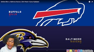 49ERS FAN REACTS TO Buffalo Bills vs Baltimore Ravens  2024 Week 4 Game Highlights [upl. by Green]