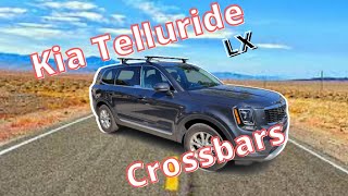 2022 Kia Telluride LX Cross Bars Install [upl. by Sineray]