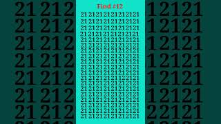 Maths game Find 12 braintest [upl. by Caty186]