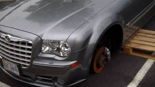 Stolen and Stripped Chrysler 300C SRT8 Hemi [upl. by Annil]