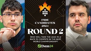 FIDE Candidates 2024 Rd 2  Will Hikaru Fabiano Pragg amp Co Break The Deadlock amp Score Wins [upl. by Assirram]