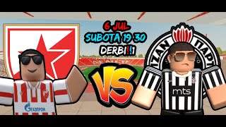 Derby Red Star vs Partizan Marakana [upl. by Feliza]