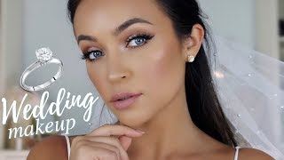 Wedding Makeup Tutorial  Soft Glam Bridal Look  Stephanie Ledda [upl. by Hanna]