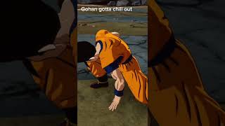 Who wrote these voice lines sparkingzero gaming gohan dragonball [upl. by Maillil677]