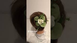 Wedding hairstyles long hair Bruin hair shortvideo shorts short weddinghairstyles hair [upl. by Aerdnua]