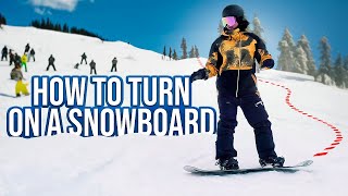 Mastering Snowboard Turns From Beginner to Pro [upl. by Annahsohs]