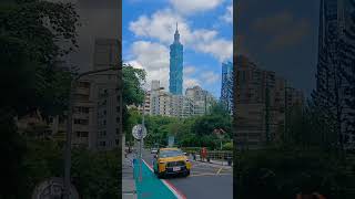 Viewing of Taipei 101 to Xiangshan trail  taipei101 touristattraction shorts [upl. by Ariik]