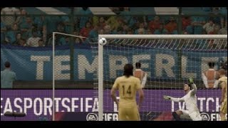 Temperley vs Boca juniors Fifa 18 [upl. by Aneekal]