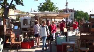 LIsle sur la Sorgue Famous Market France [upl. by Ardekan869]