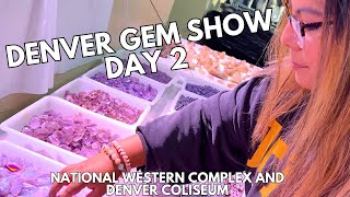 Denver Gem amp Mineral Show Day 2 2023  National Western Complex and Denver Coliseum [upl. by Acirdna400]