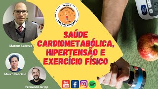 Saúde cardiometabólica hipertensão e exercício físico [upl. by Dickinson]