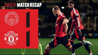 All Square In Istanbul  Fenerbahce 11 Man Utd [upl. by Ellennahs]