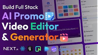 🤖 Build a Nextjs FullStack AI Video Editor App with React Tailwind CSS amp Gemini API [upl. by Mattah]