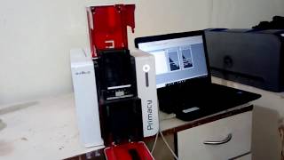 Evolis Primacy Card Printer Demo [upl. by Eiser]