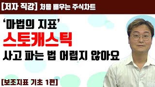 처음 배우는 주식차트 21일 단기 지표의 최고봉 스토캐스틱 [upl. by Rotciv]