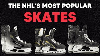 What are the MOST POPULAR SKATES in the NHL today [upl. by Enelyar]