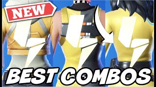 BEST COMBOS FOR NEW PWR PACK BACKBLING  Fortnite [upl. by Ahsikel]