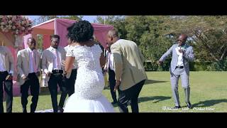 Lucius Banda  kuyenda ngati Nkhunda Creative wedding entrance [upl. by Newob]