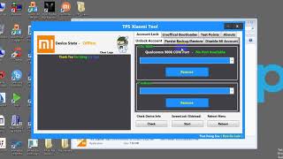 TPS Xiaomi Tool Read mi lock remove tool [upl. by Narbig]