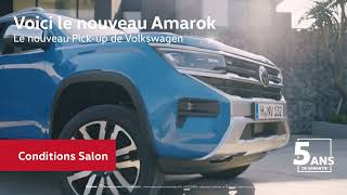 Volkswagen  Nouveau Amarok  Conditions Salon 15sec FR [upl. by Arimat]